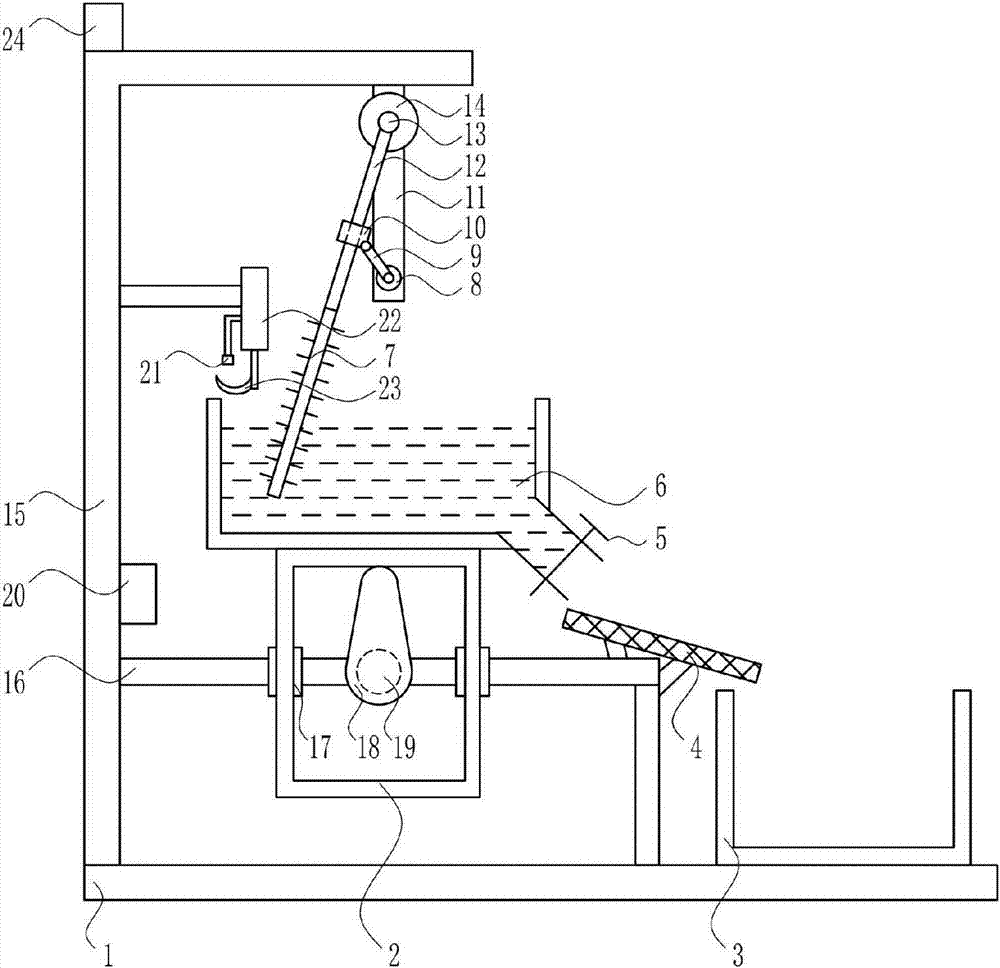 一種農(nóng)業(yè)物聯(lián)網(wǎng)用水果清洗農(nóng)藥殘留檢測裝置的制造方法