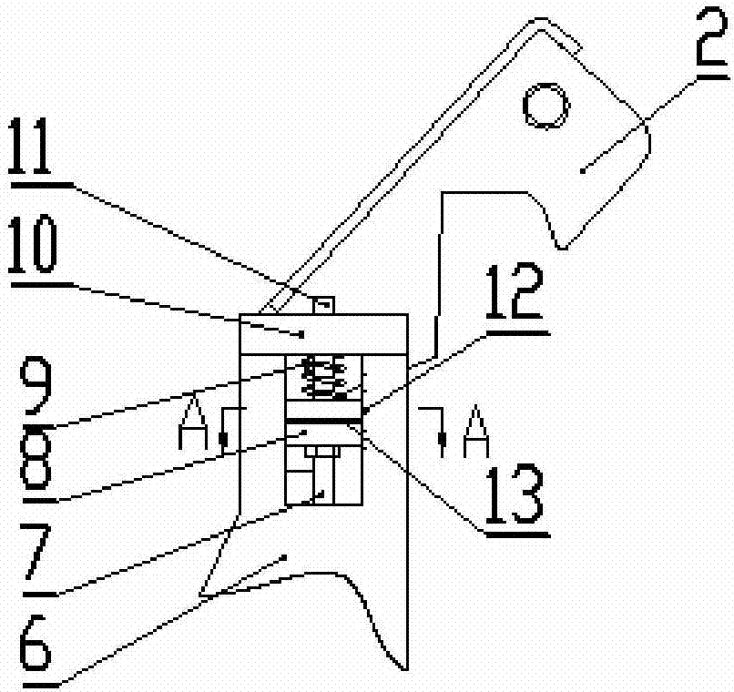 智能精梳機(jī)的可調(diào)式牽伸掛鉤機(jī)構(gòu)的制造方法與工藝