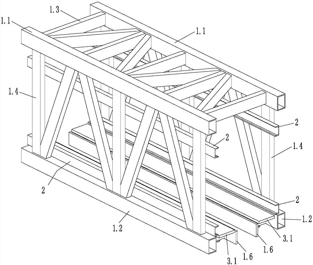 格构式悬挂单轨交通轨道梁的制造方法与工艺
