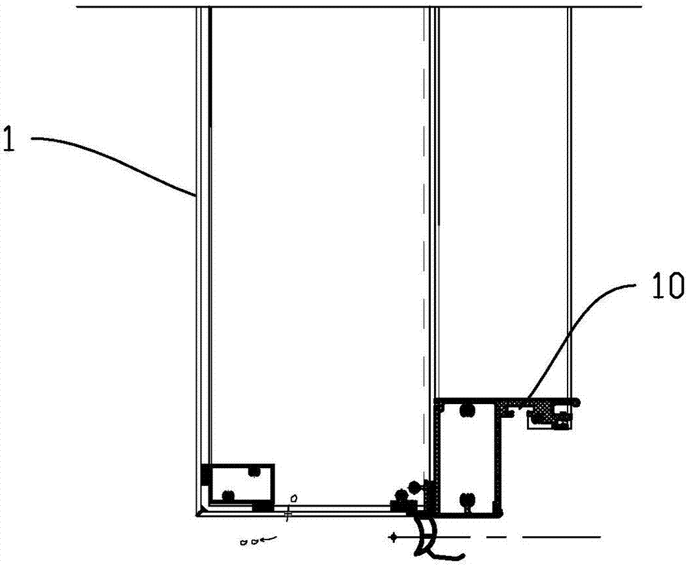 单元式幕墙分段同时安装方法与流程