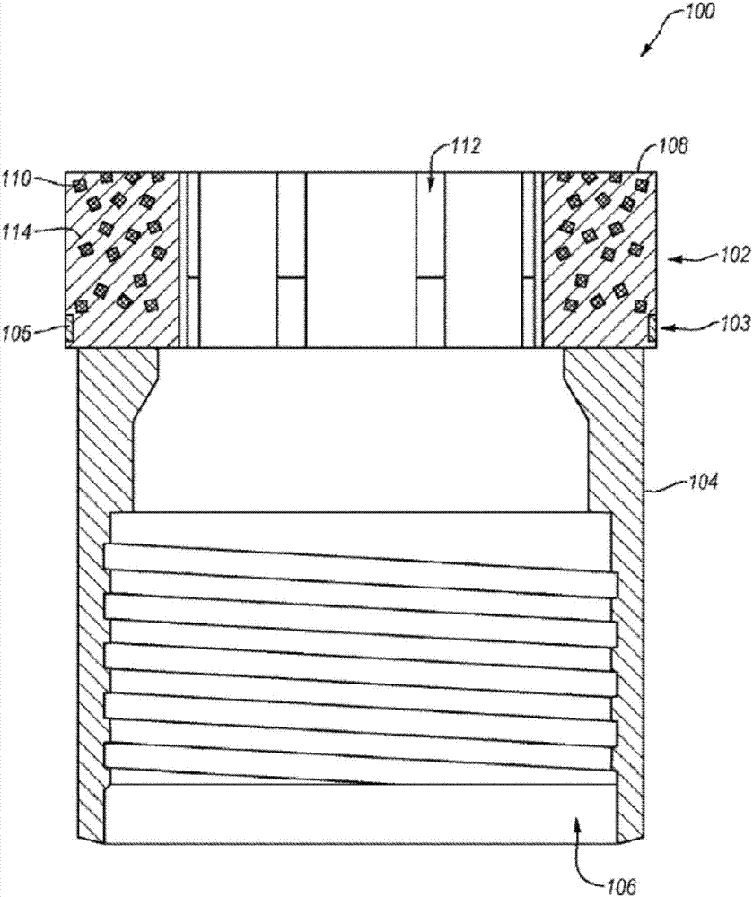 具有碳化物形成合金的基体的钻井工具及其制造和使用方法与流程