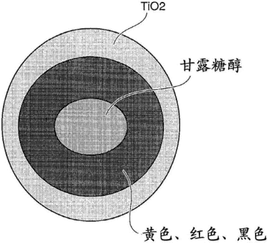 包含可見珠的組合物的制造方法與工藝