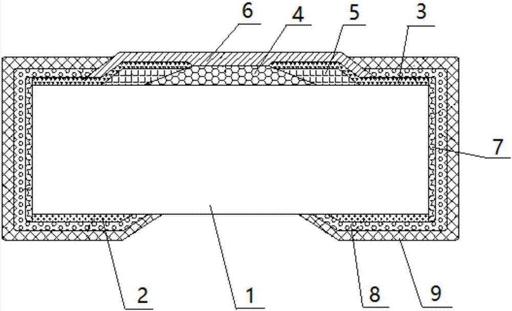 平电极排列贴片电阻器的制造方法与流程