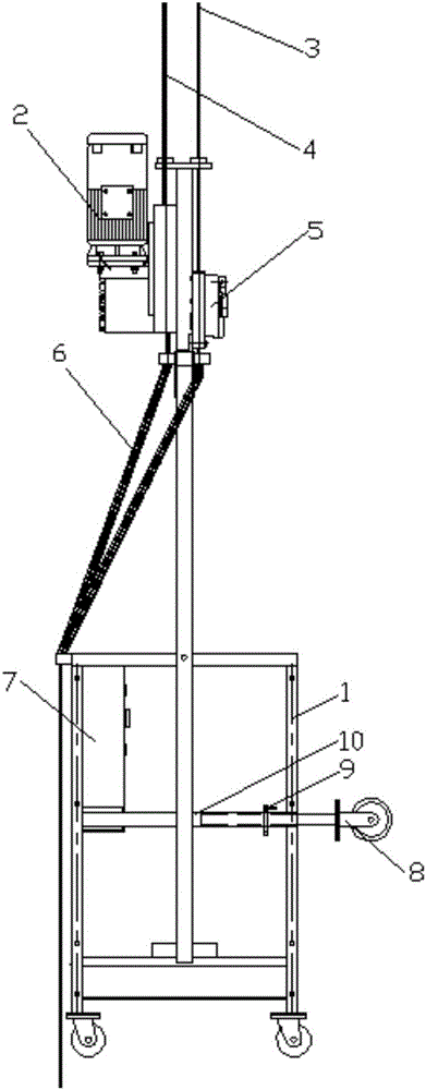一种上置式单点悬吊平台的制造方法与工艺