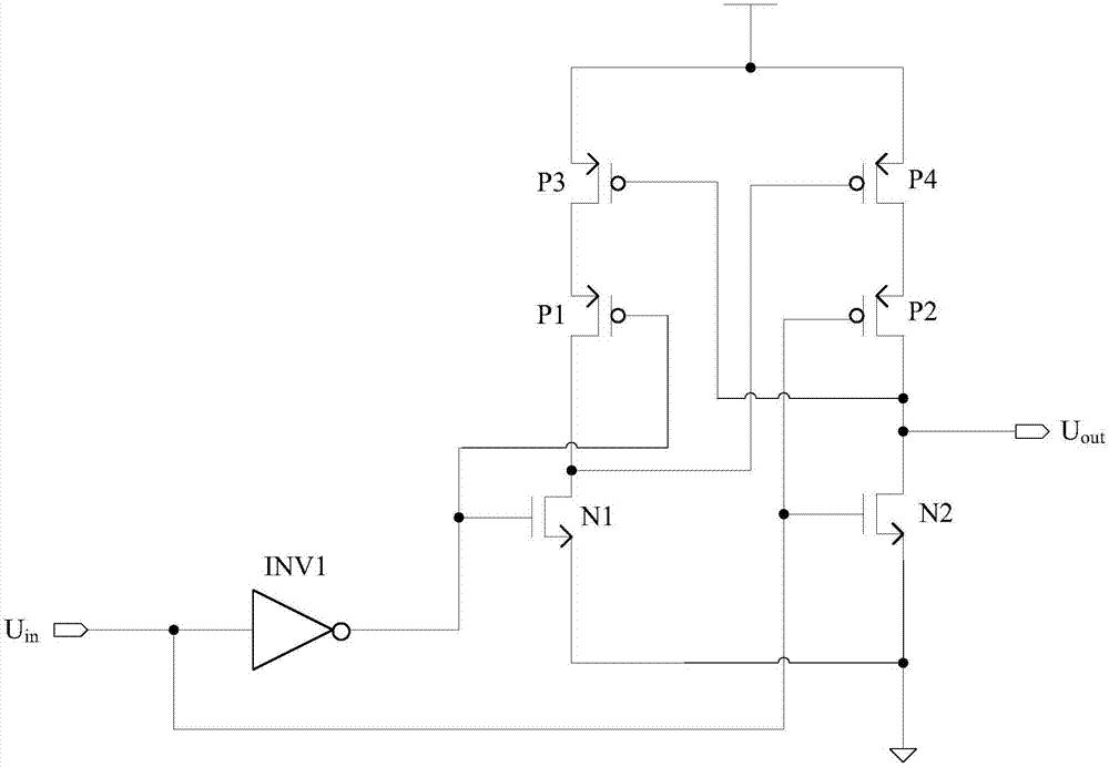 一種電平轉(zhuǎn)換電路的制造方法與工藝