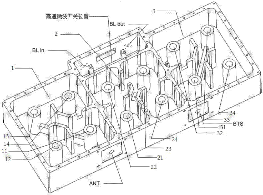 FDD多制式高温超导射频前端适配器的制造方法与工艺