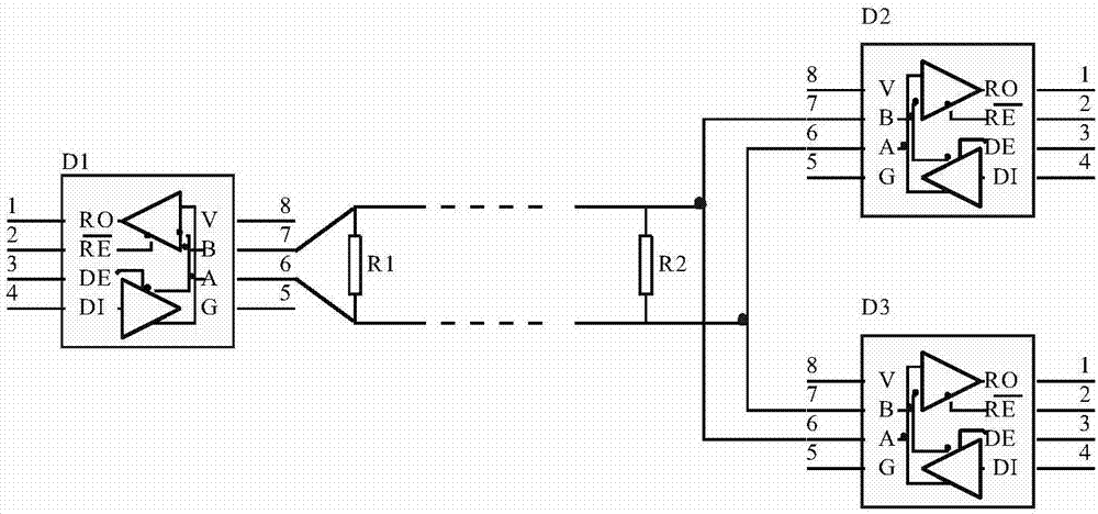 一種實現(xiàn)RS485無極性連接的方法與流程