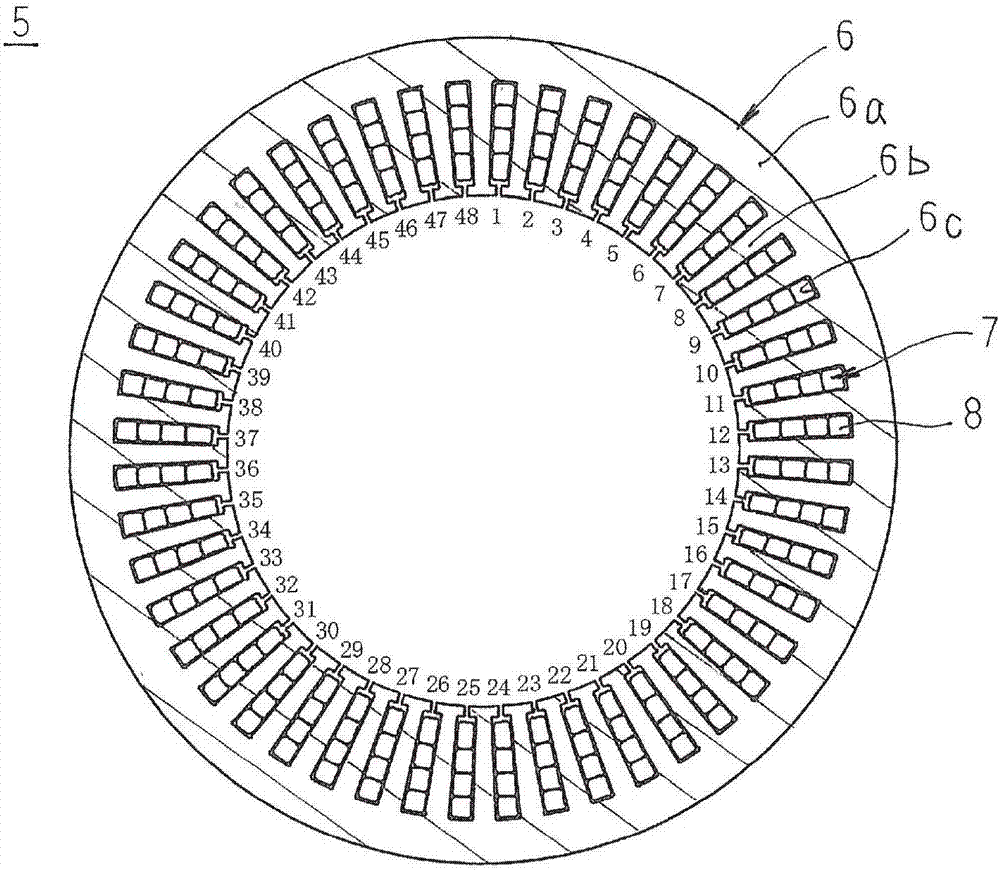 永磁體型雙三相電動機(jī)及電動助力轉(zhuǎn)向裝置的制造方法