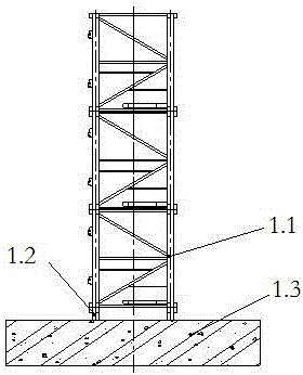 塔式起重机底架支撑压重结构的制造方法与工艺