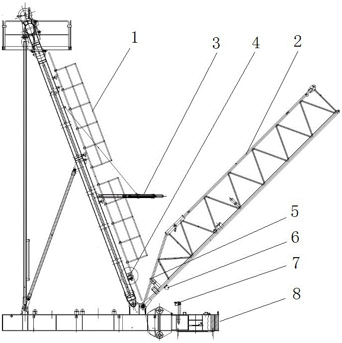 双向行程限位式动臂塔机的制造方法与工艺