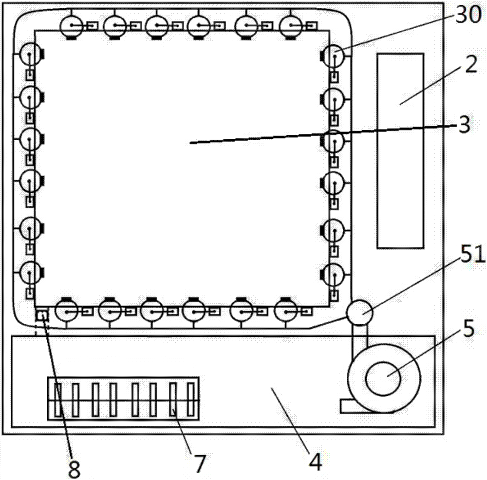 一种用于3D打印机的自动喷淋定型系统的制造方法与工艺