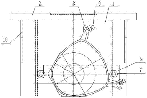一种曲轴箱左边孔及端面加工定位装置的制造方法