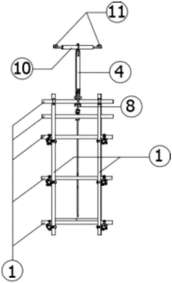 泄水管安装吊篮的制造方法与工艺