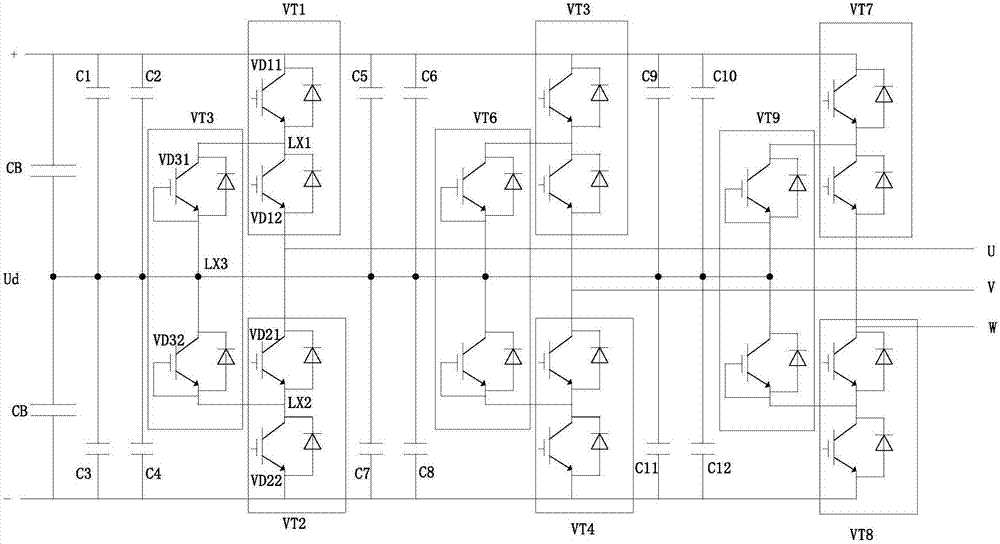 一種將二電平IGBT模塊應用于三電平電路的系統(tǒng)的制造方法與工藝