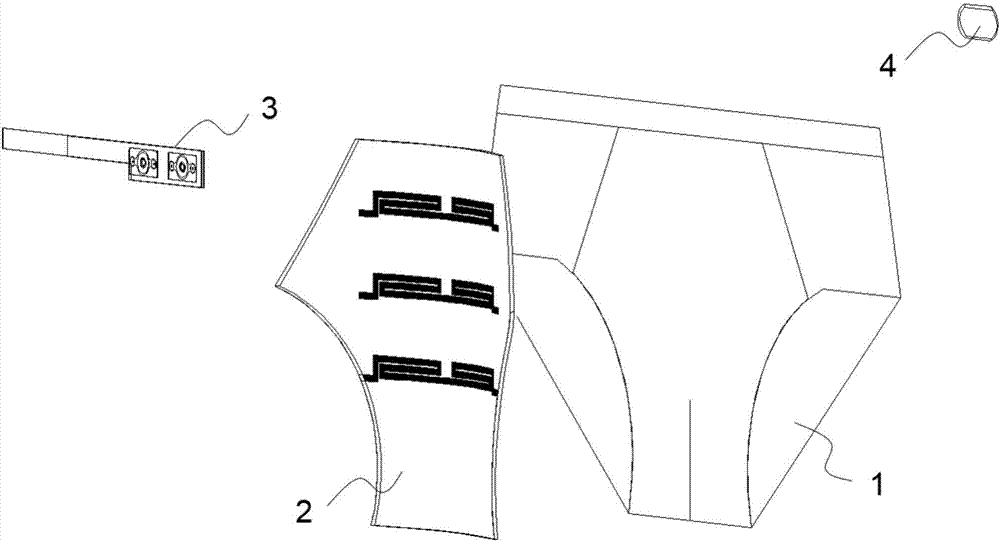 一种用于监测男性性功能健康的智能内裤的制造方法与工艺