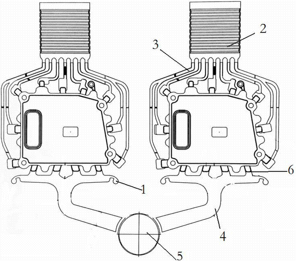 一種具有排氣板的壓鑄模具的制造方法與工藝