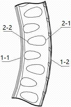 雞蛋形鏤空人字結(jié)構(gòu)免充氣輪胎的制造方法與工藝