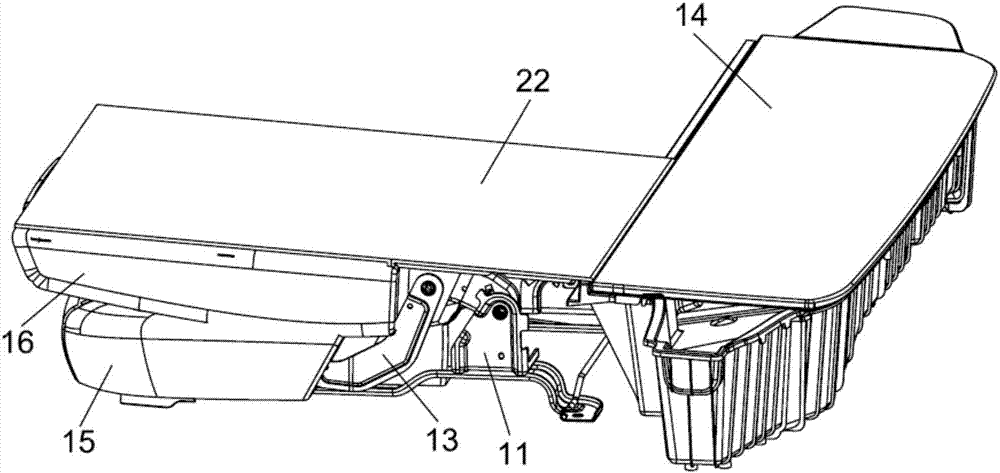 一种汽车后排座椅背板及行李箱连接结构的制造方法与工艺