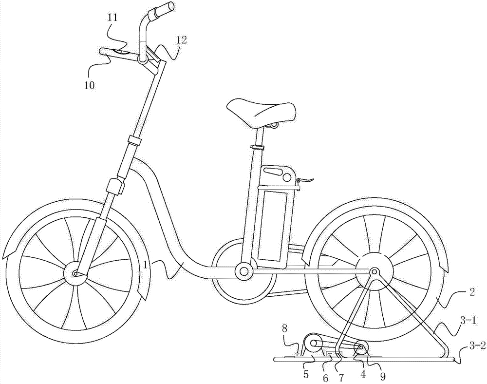 可與手機(jī)無線聯(lián)接且具有健身功能的電動(dòng)自行車的制造方法與工藝