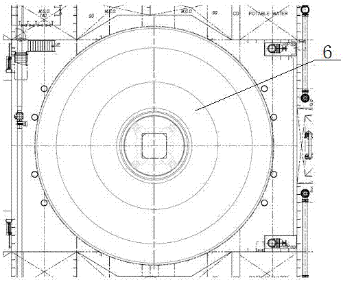 海底作业支持船电缆卷盘的圆形固定轴结构的制造方法与工艺