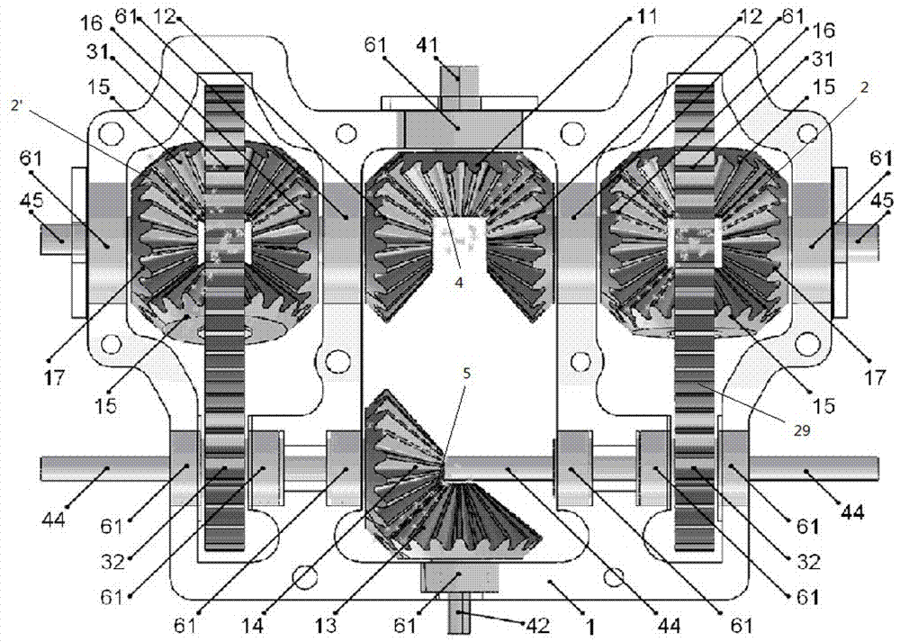 一種多旋翼飛行器的雙差速器主動(dòng)調(diào)速結(jié)構(gòu)的制造方法與工藝