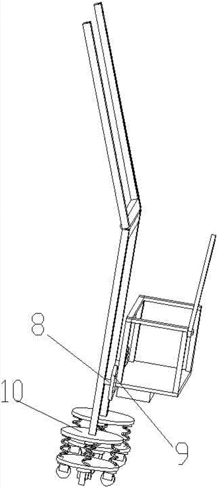 一种便于公变台区操作的移动折叠梯升降梯装置的制造方法