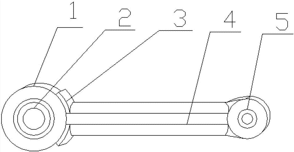 一种空调热泵冷水机组的连杆结构的制造方法与工艺