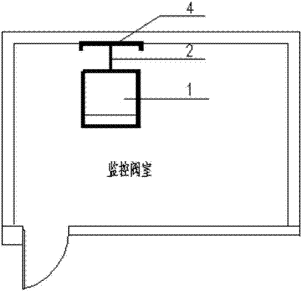 一種監(jiān)控閥室內(nèi)盤纜裝置的制造方法