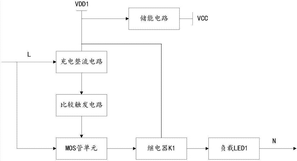 一種一路單火線開關的制造方法與工藝