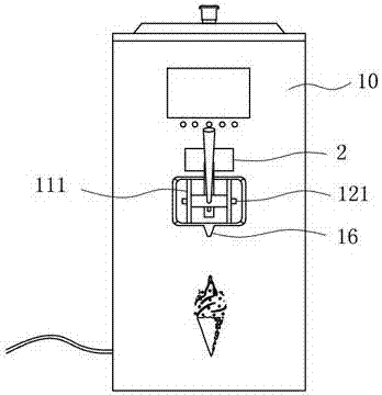 一種冰淇淋機(jī)出料裝置的制造方法