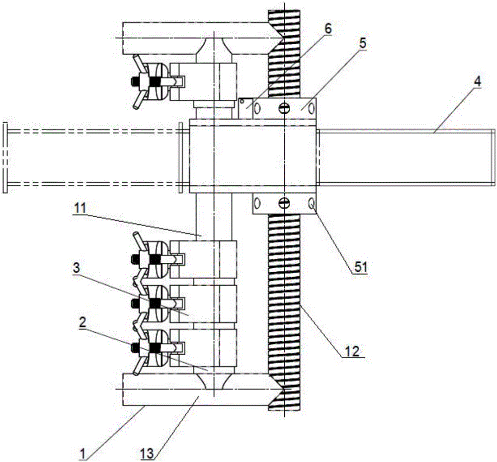 一种尾水平台孔连接装置的制造方法