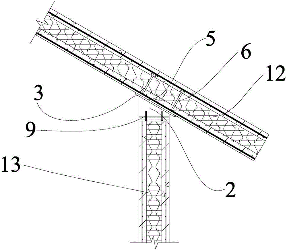 一种屋面板与墙板的连接节点的制造方法与工艺