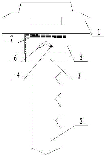 一種可記錄門(mén)鎖開(kāi)關(guān)狀態(tài)的記憶鑰匙的制造方法與工藝