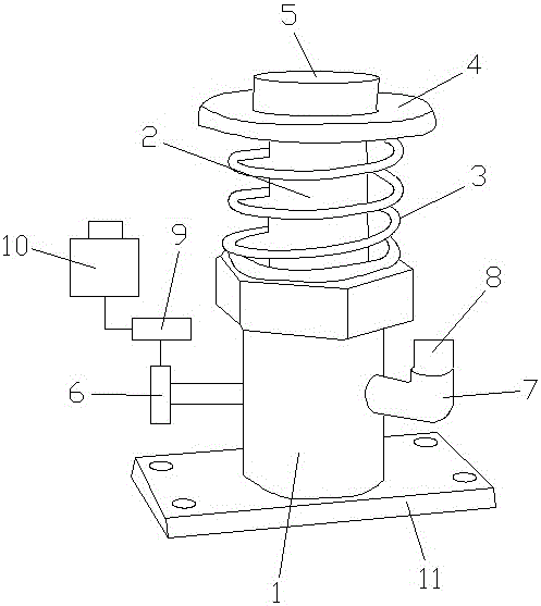 一种电梯缓冲器的制作方法