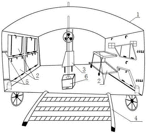 由运输车改装的运输宿营车兼批量伤病员运送车的制造方法与工艺