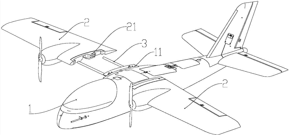 一种新型固定翼无人机的制作方法