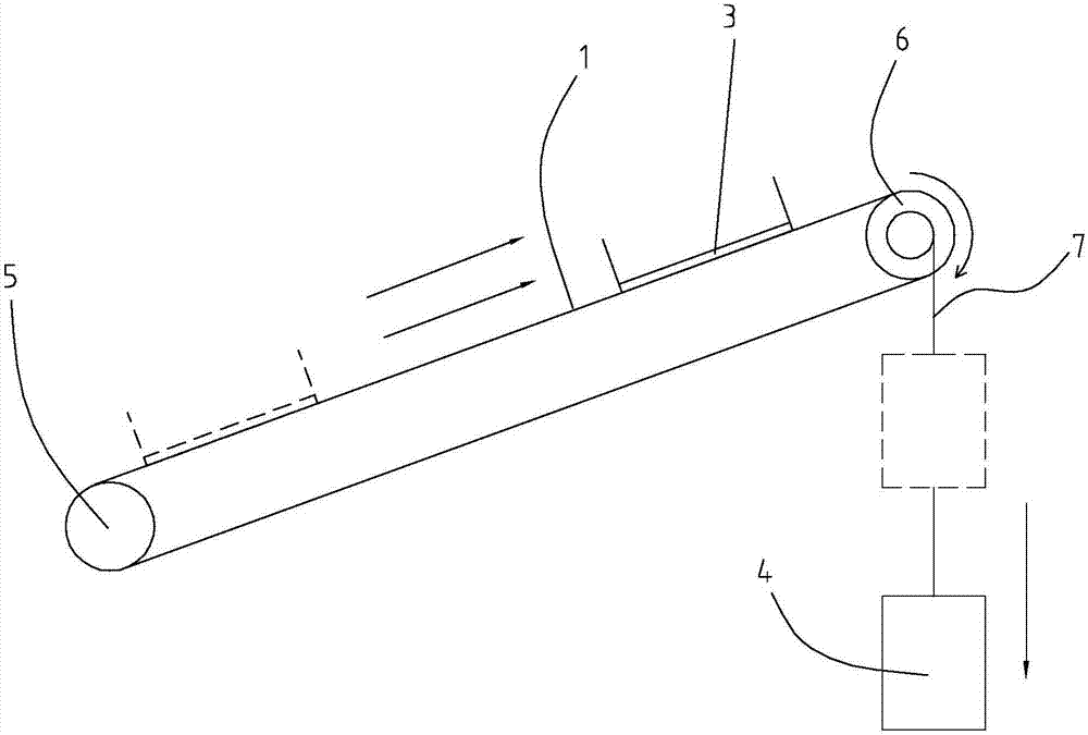 一種無(wú)電力驅(qū)動(dòng)式生產(chǎn)線輸送機(jī)的制造方法與工藝