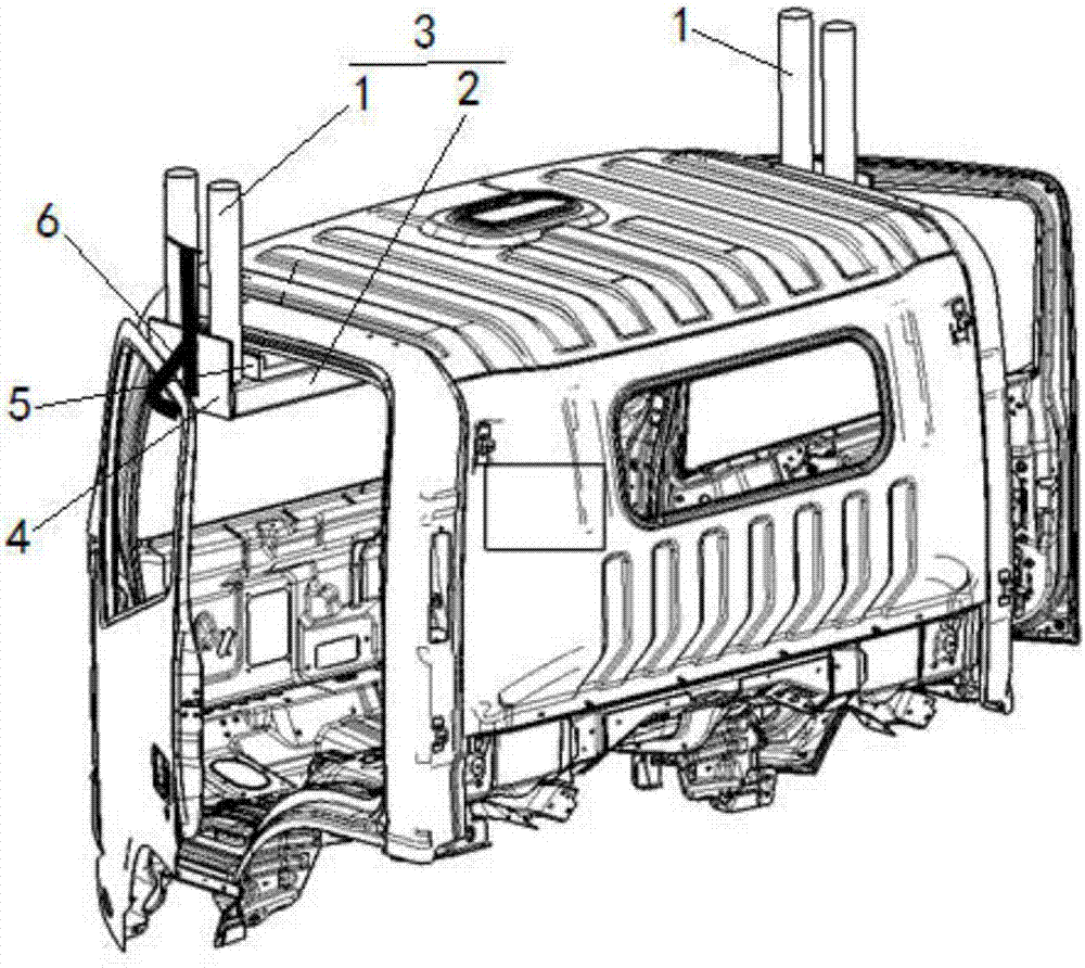 一種卡車駕駛室總成吊具的制造方法與工藝