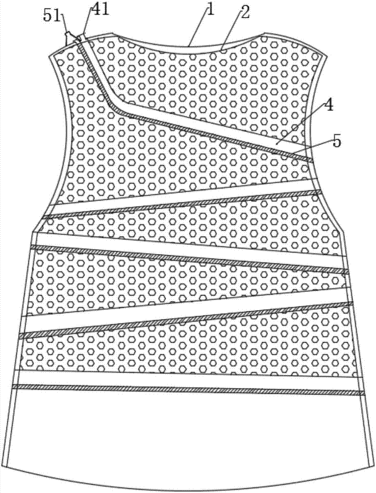 一種安全降溫型環(huán)衛(wèi)工人工作服的制造方法與工藝