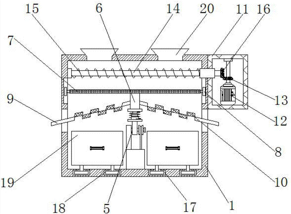 一種建筑用篩沙機的制造方法與工藝