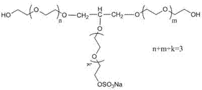 硫酸酯鹽型親水?dāng)U鏈劑及其制備方法與流程
