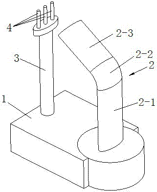 一種噴氣拋物式吸水材料分散吸水裝置的制造方法