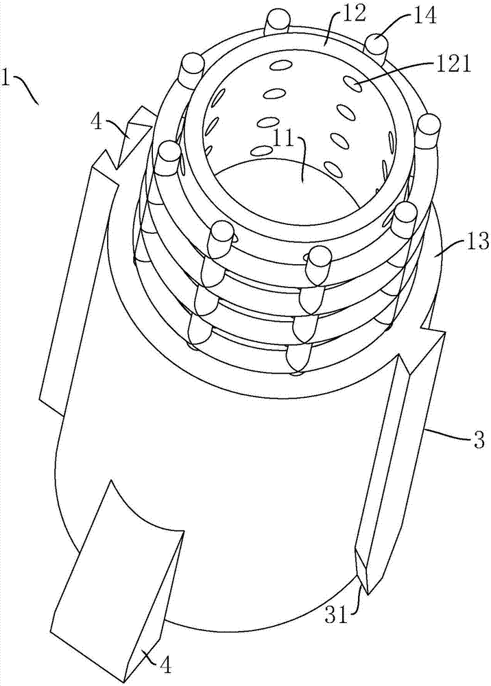 一种建筑基坑支护的组合桩结构的制造方法与工艺