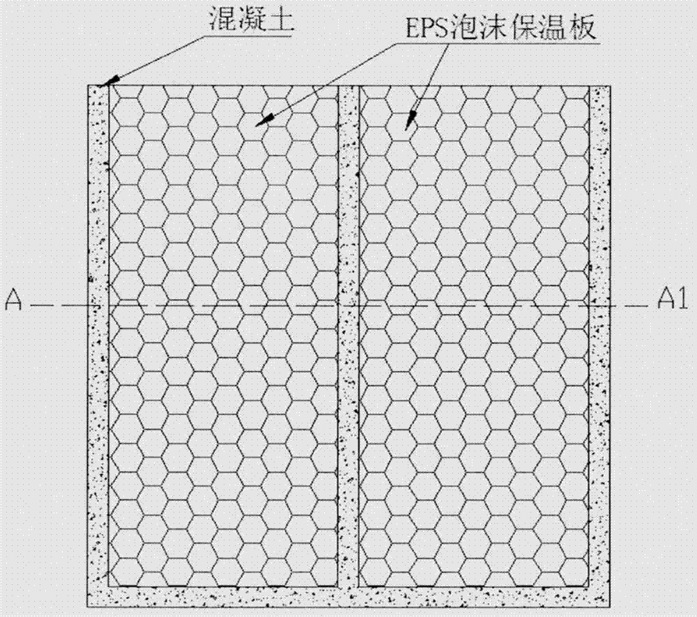 一種內(nèi)含保溫材料的渠道抗凍脹襯砌板的制造方法與工藝