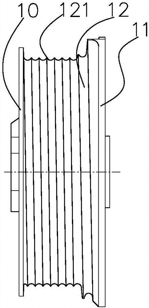 車(chē)庫(kù)門(mén)用繞線輪裝置的制造方法