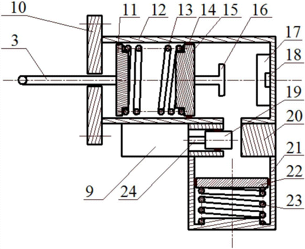 一種制動(dòng)感覺壓電式可調(diào)阻尼制動(dòng)踏板機(jī)構(gòu)的制造方法與工藝