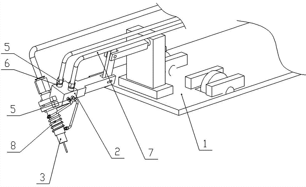 一种U肋内焊机的水冷系统的制造方法与工艺