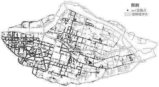 一種協(xié)同POI數(shù)據(jù)的道路選取方法與流程