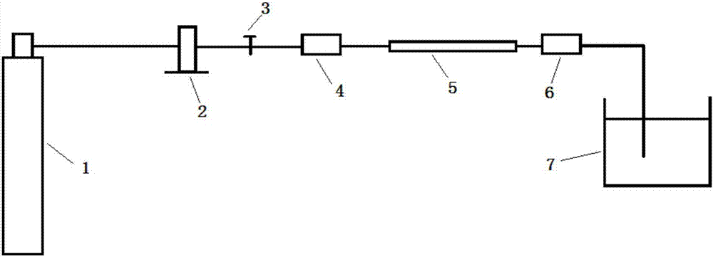 一種穿透硫容快速測定管及穿透硫容檢測裝置的制造方法