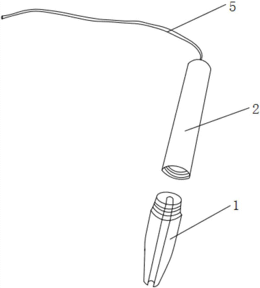 一种跳纤穿管工具的制造方法与工艺